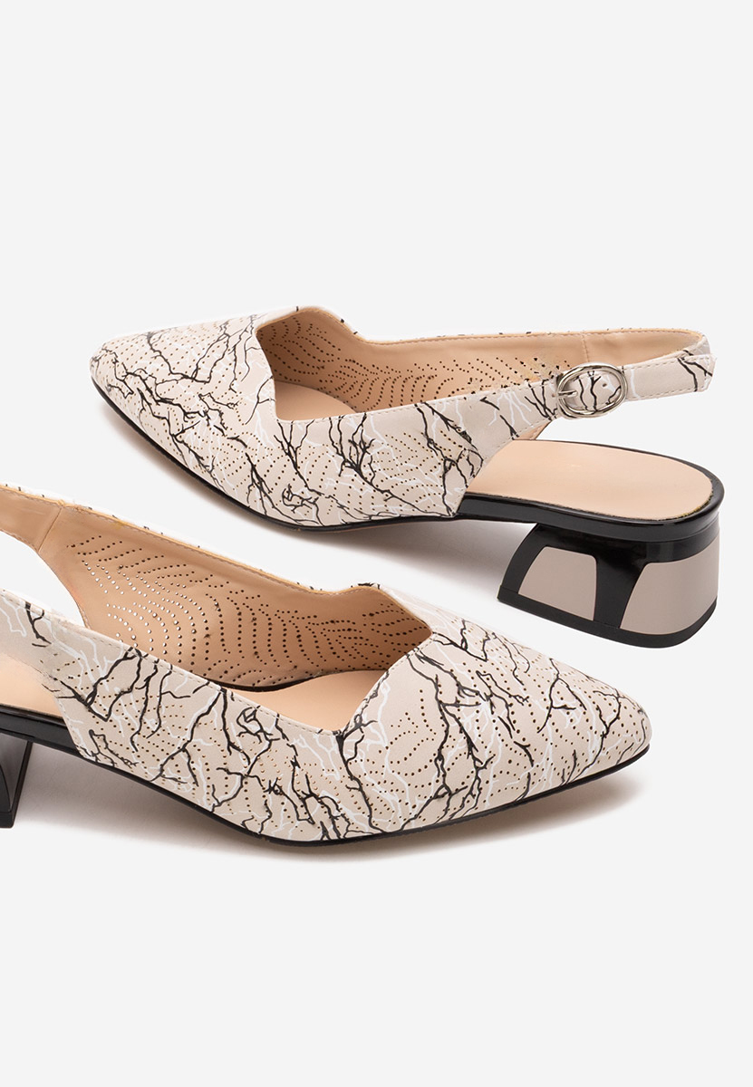 Pantofi slingback Rahela V3 bej