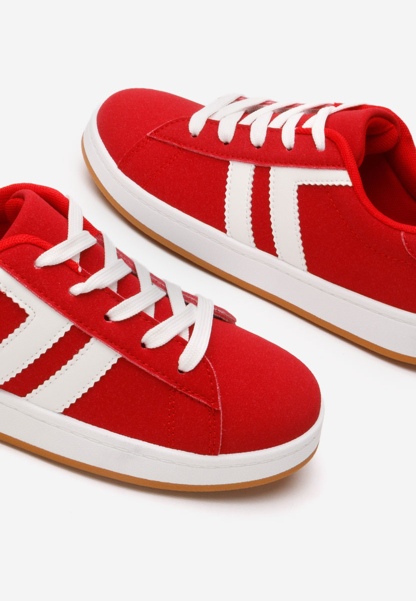 Sneakers baieti Keneth rosii