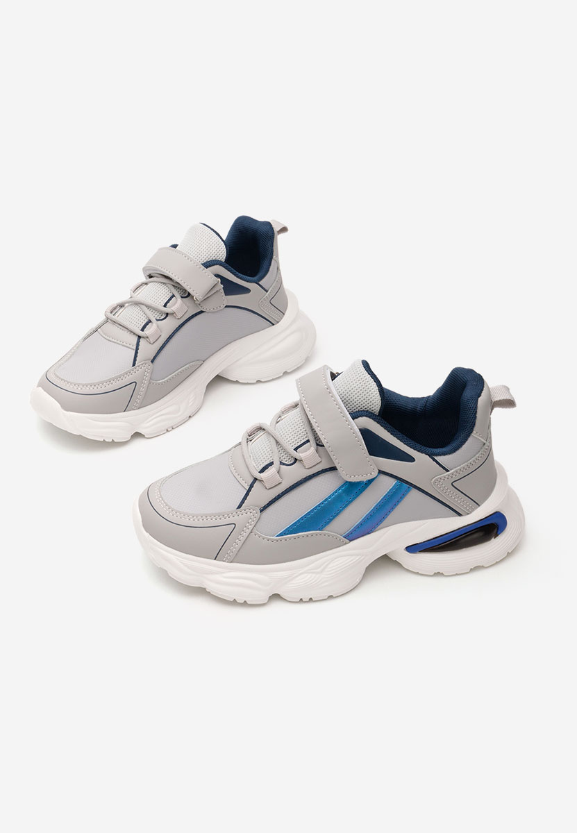 Sneakers baieti Flizo gri