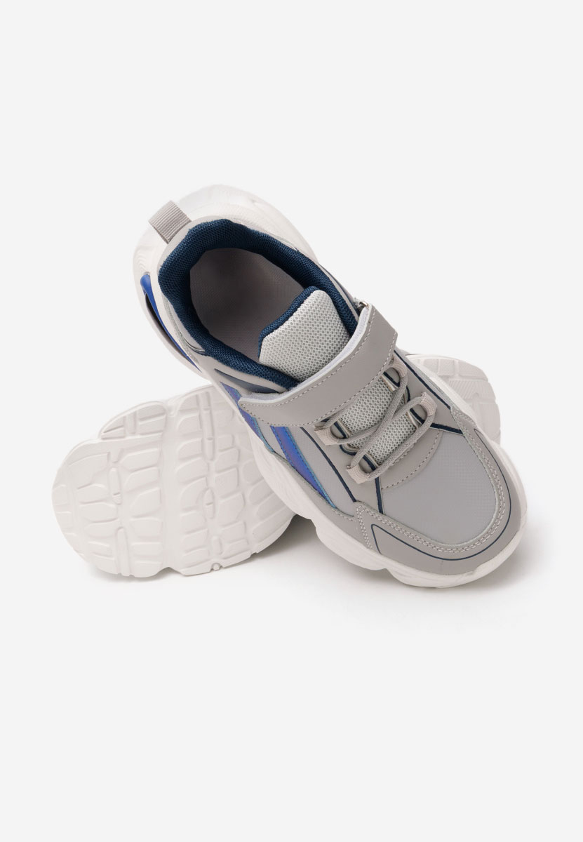 Sneakers baieti Flizo gri