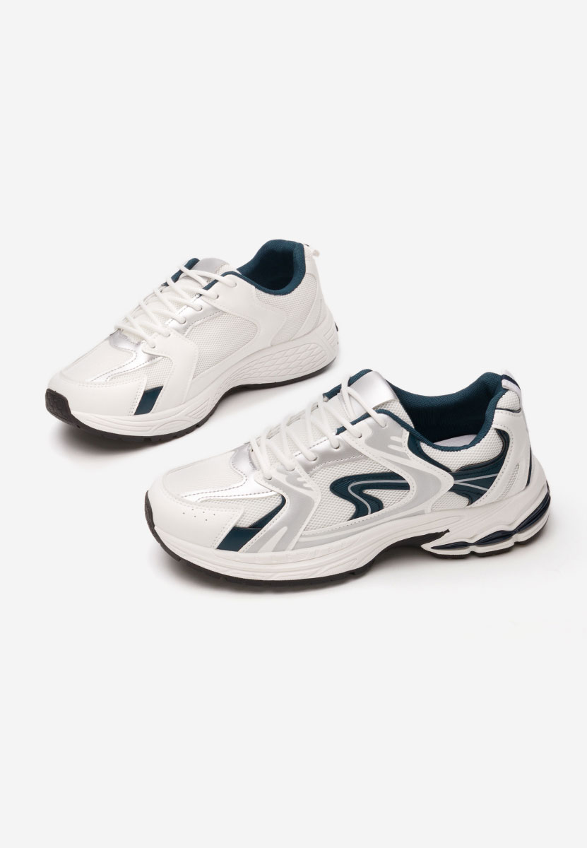 Sneakers dama Claria albi