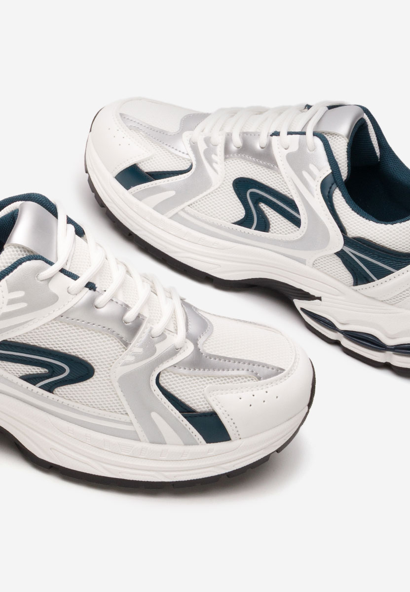 Sneakers dama Claria albi