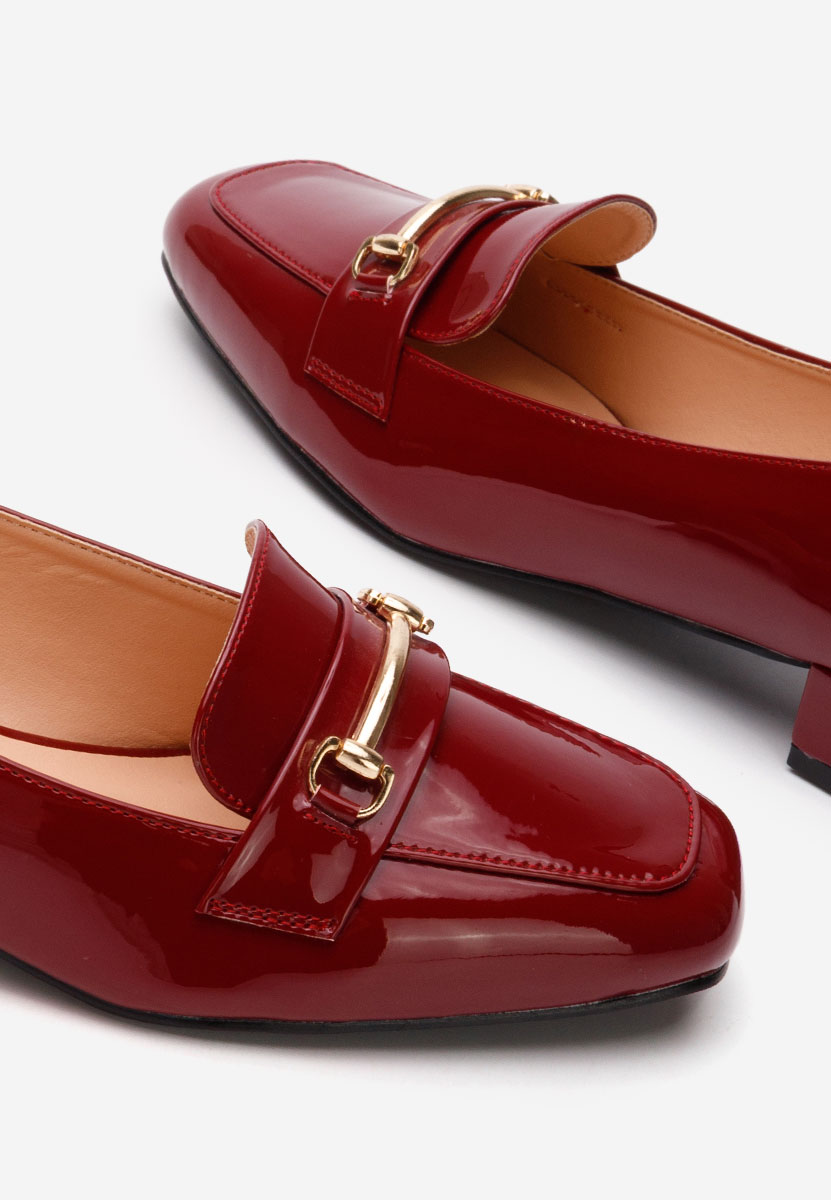 Pantofi cu toc Racheli maro