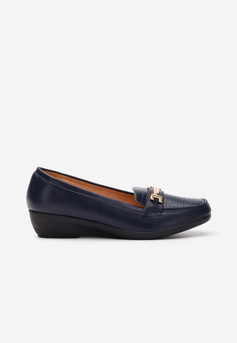 Mocasini dama Mabelle albastri