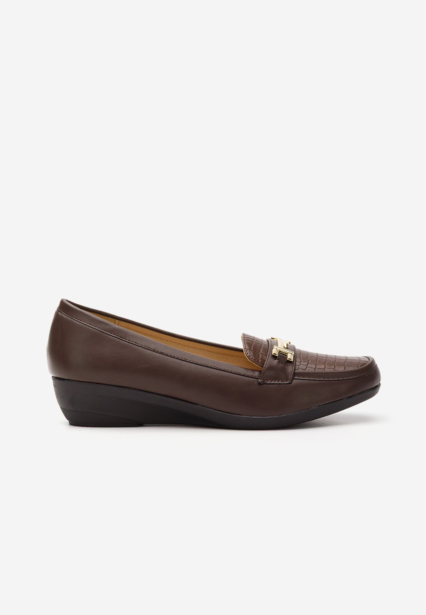 Mocasini dama Mabelle maro