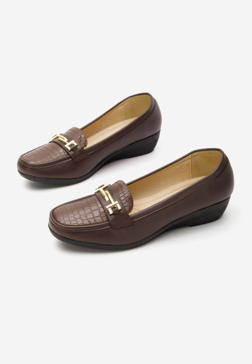 Mocasini dama Mabelle maro