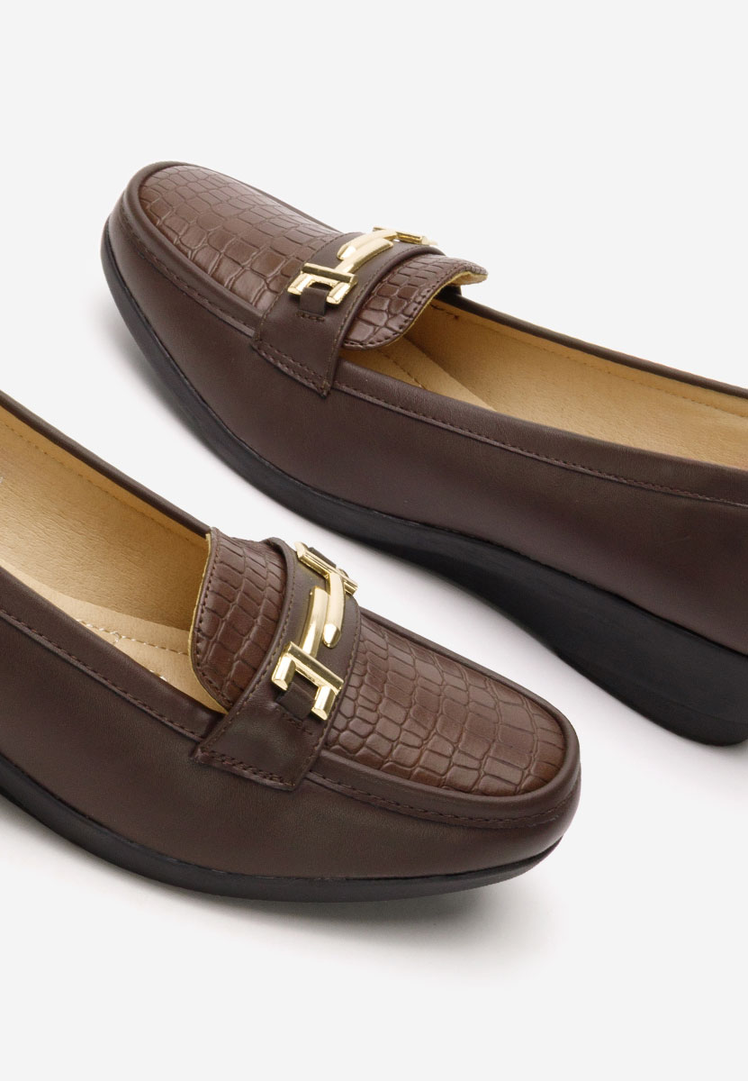 Mocasini dama Mabelle maro