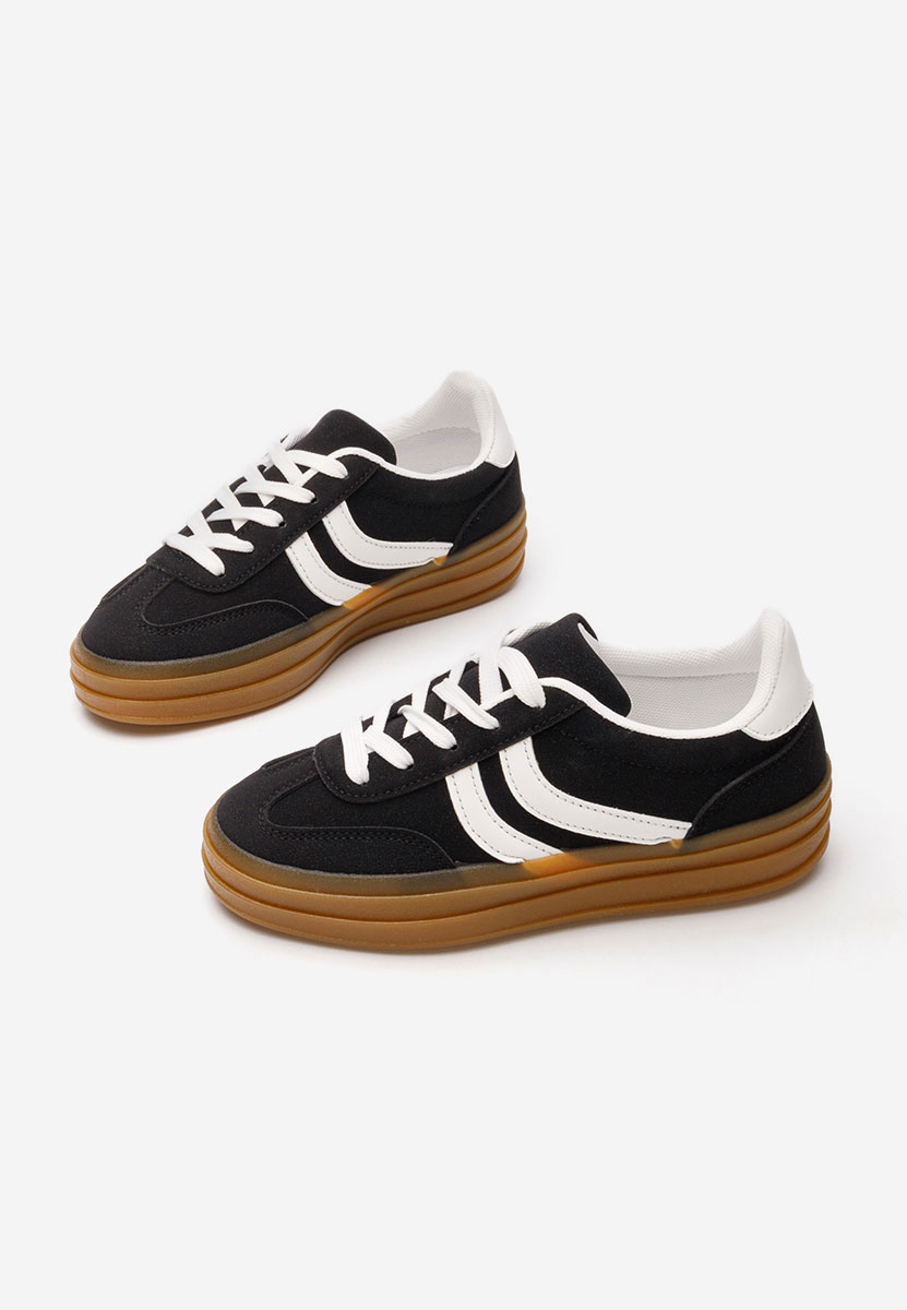 Sneakers baieti Whitley negri