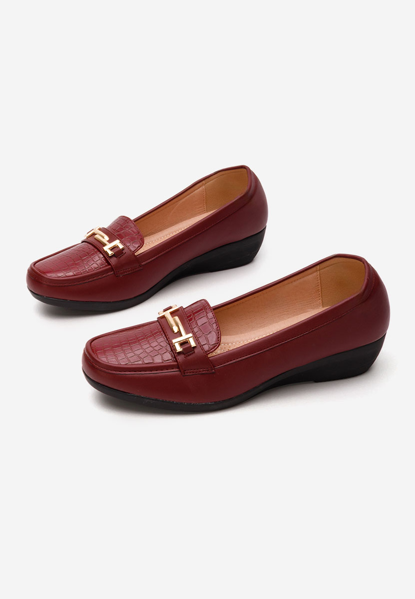 Mocasini dama Mabelle rosii