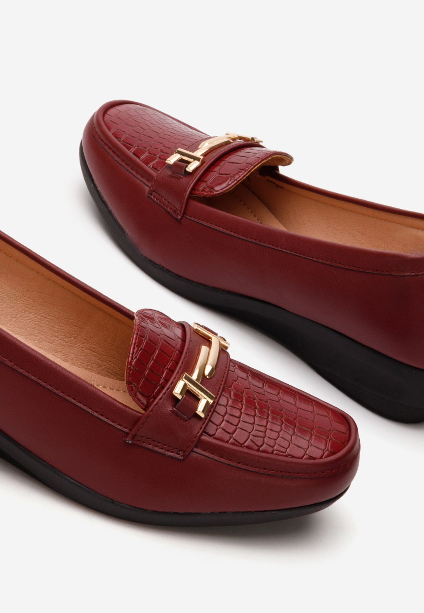 Mocasini dama Mabelle rosii