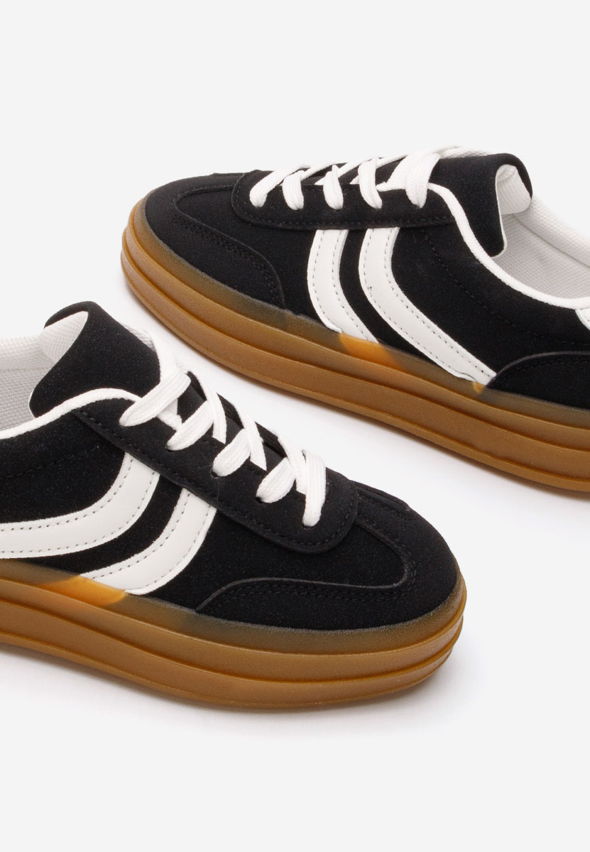 Sneakers baieti Whitley negri