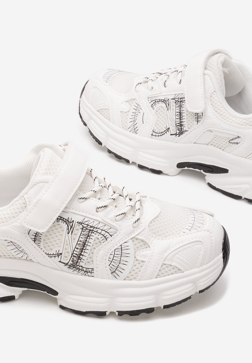 Sneakers copii Clodike albi