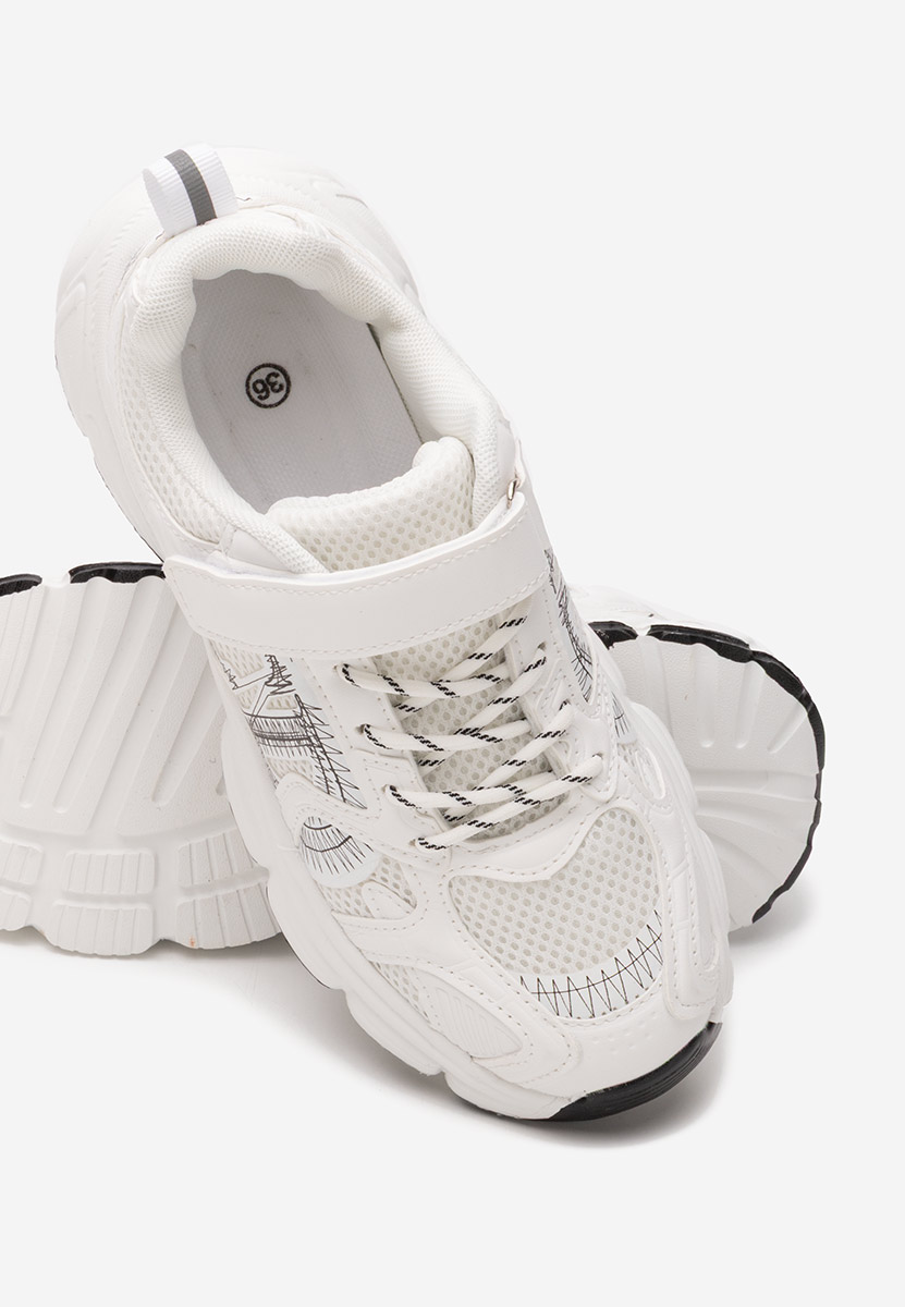 Sneakers copii Clodike albi