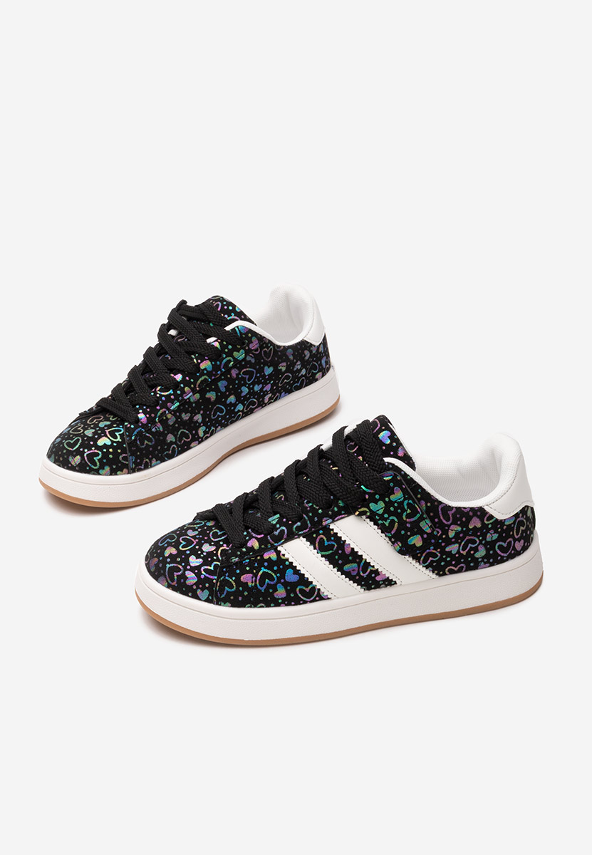 Adidasi fete Heartsy negri