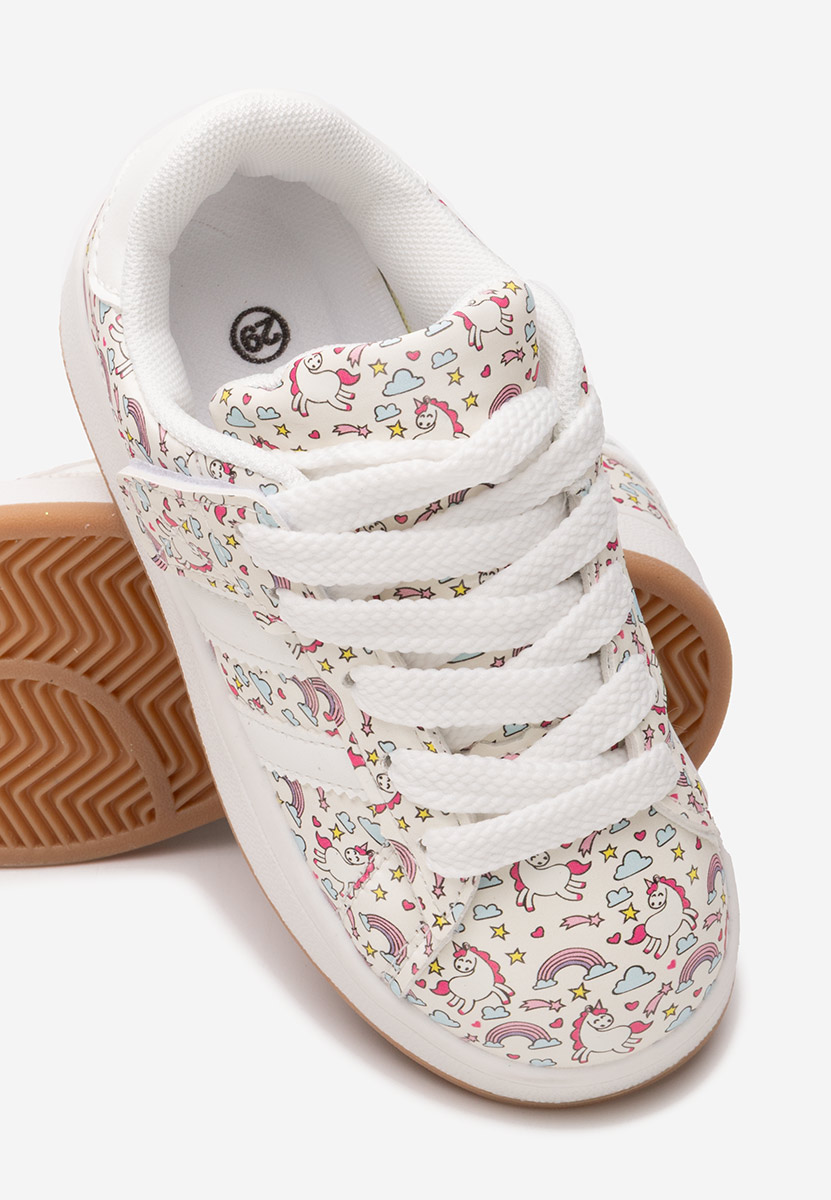 Sneakers fete Blush albi