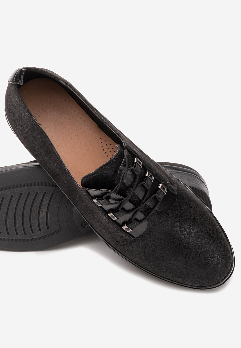 Pantofi casual dama Jeneta negri