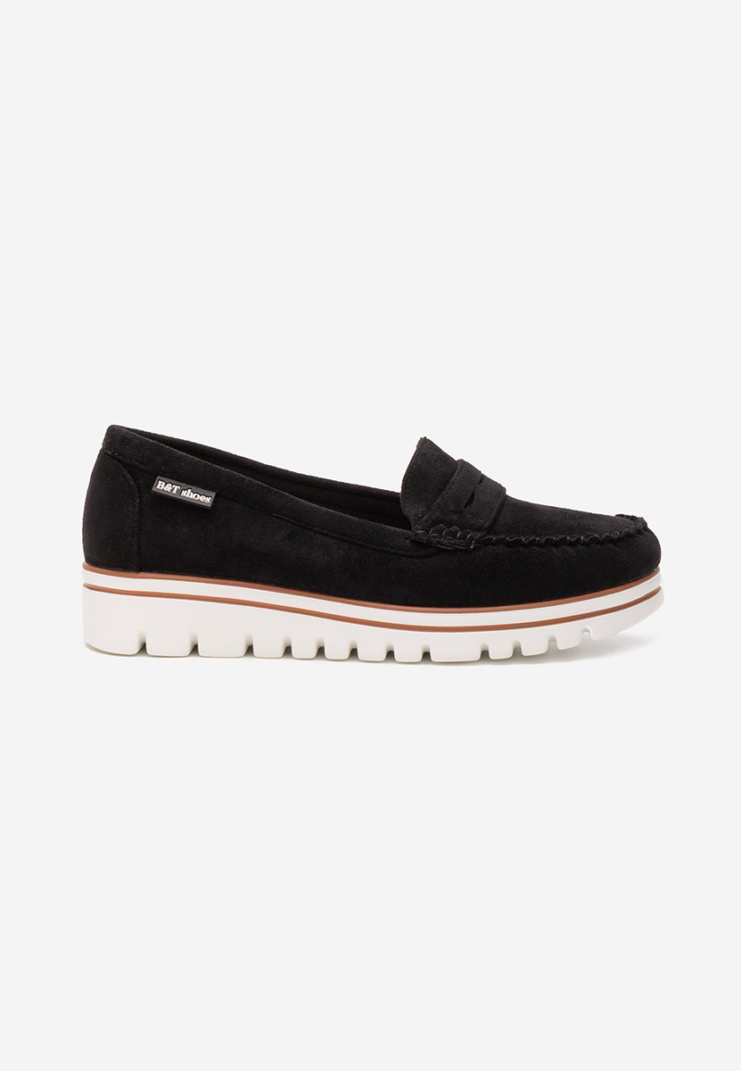 Mocasini dama Manise V2 negri