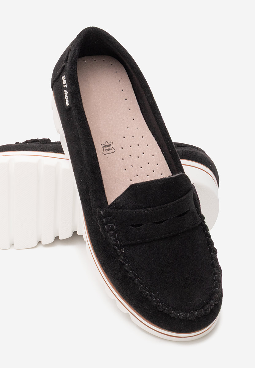 Mocasini dama Manise V2 negri
