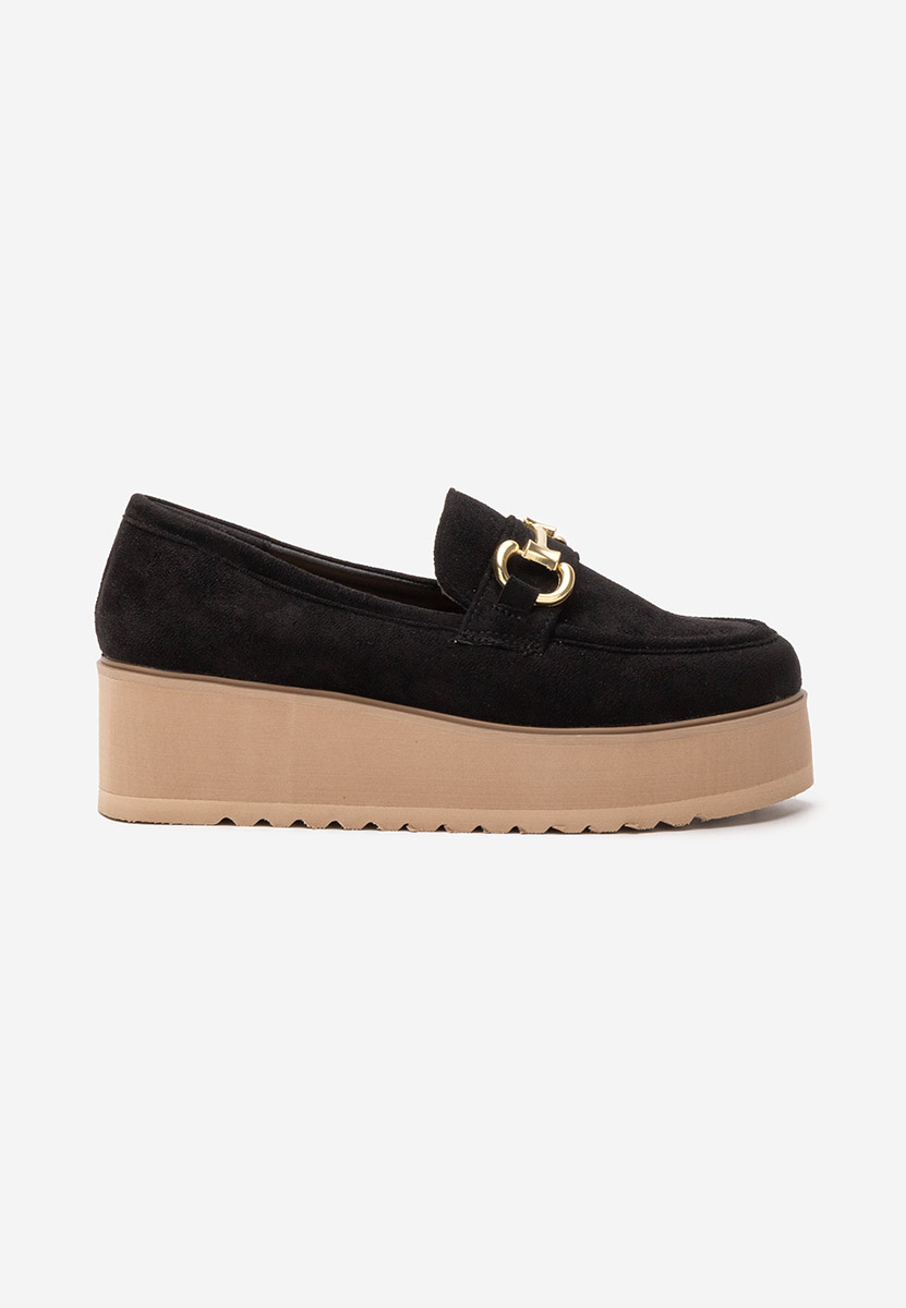 Mocasini cu platforma Leondra V3 negri