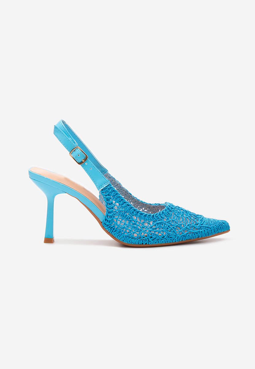 Pantofi cu toc inalt Besima bleu