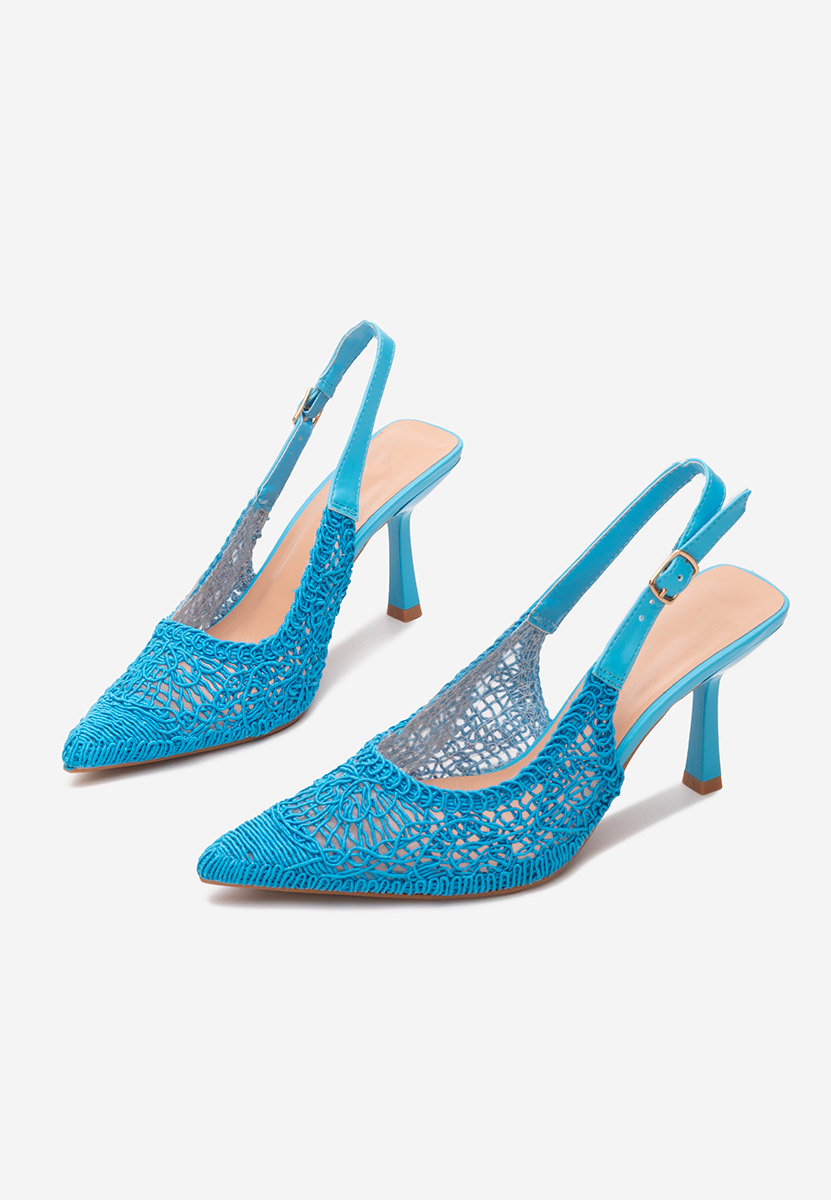 Pantofi cu toc inalt Besima bleu