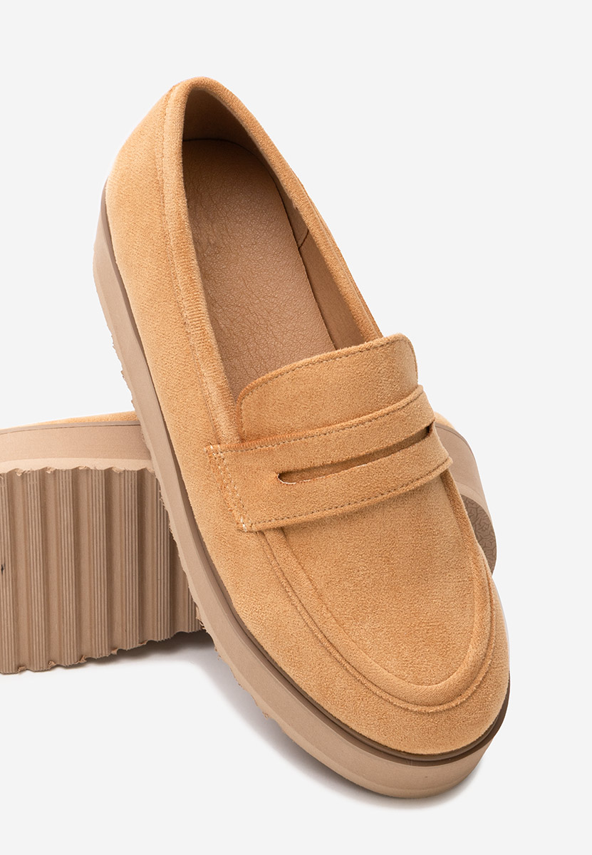 Mocasini cu platforma Leondra V2 maro
