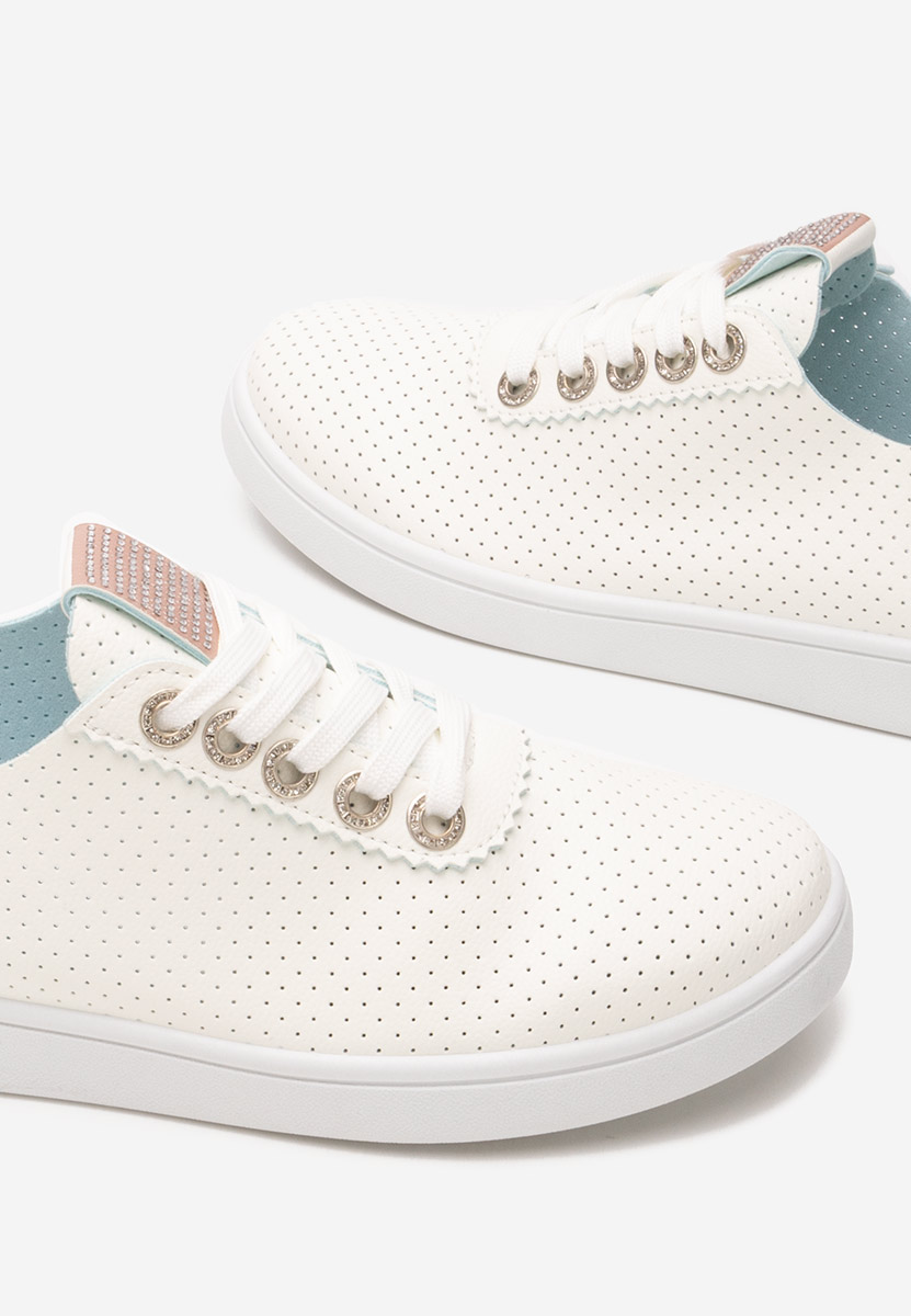 Pantofi casual dama Capricia V3 albi