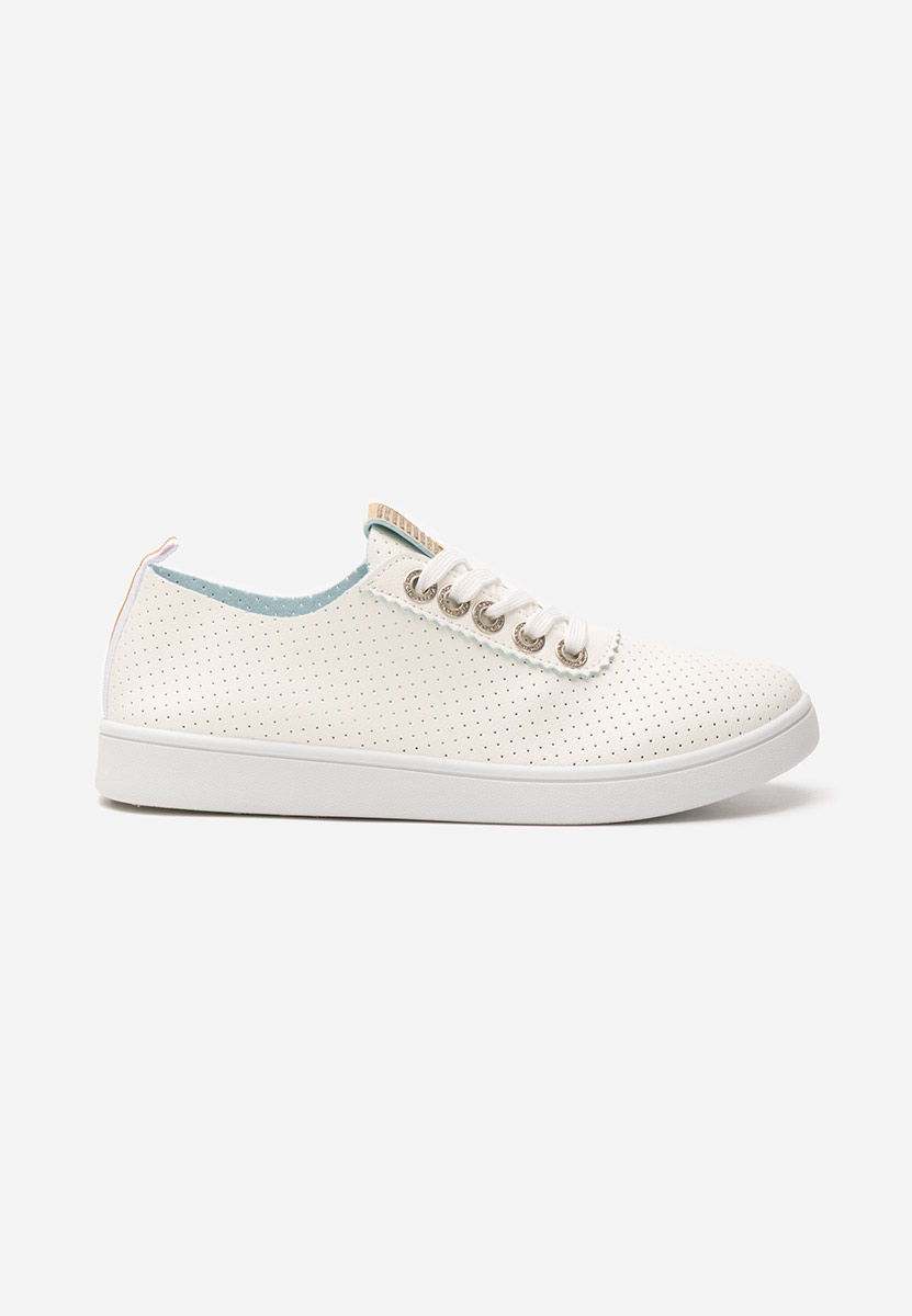 Pantofi casual dama Capricia V8 albi