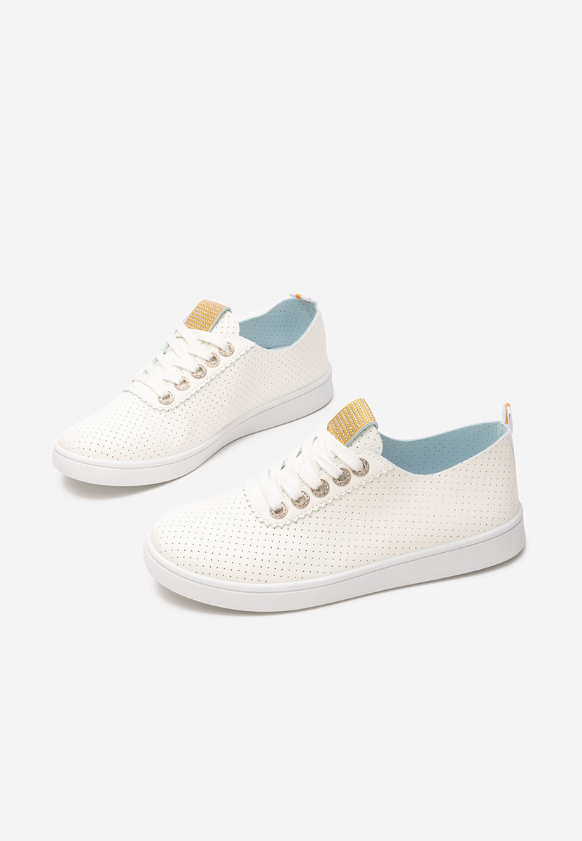 Pantofi casual dama Capricia V8 albi