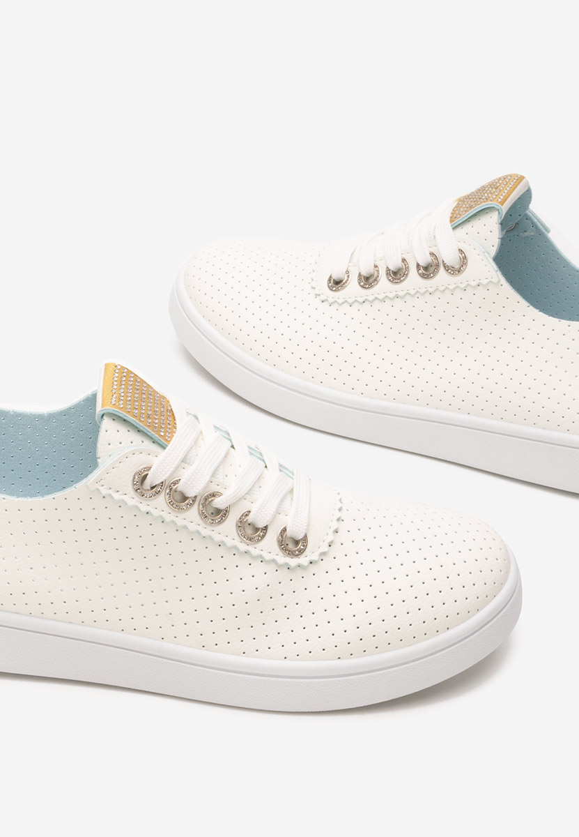 Pantofi casual dama Capricia V8 albi