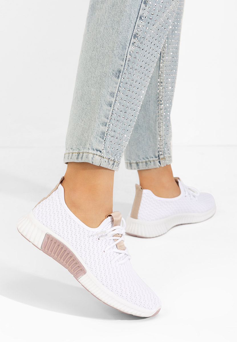 Pantofi sport dama Runova albi