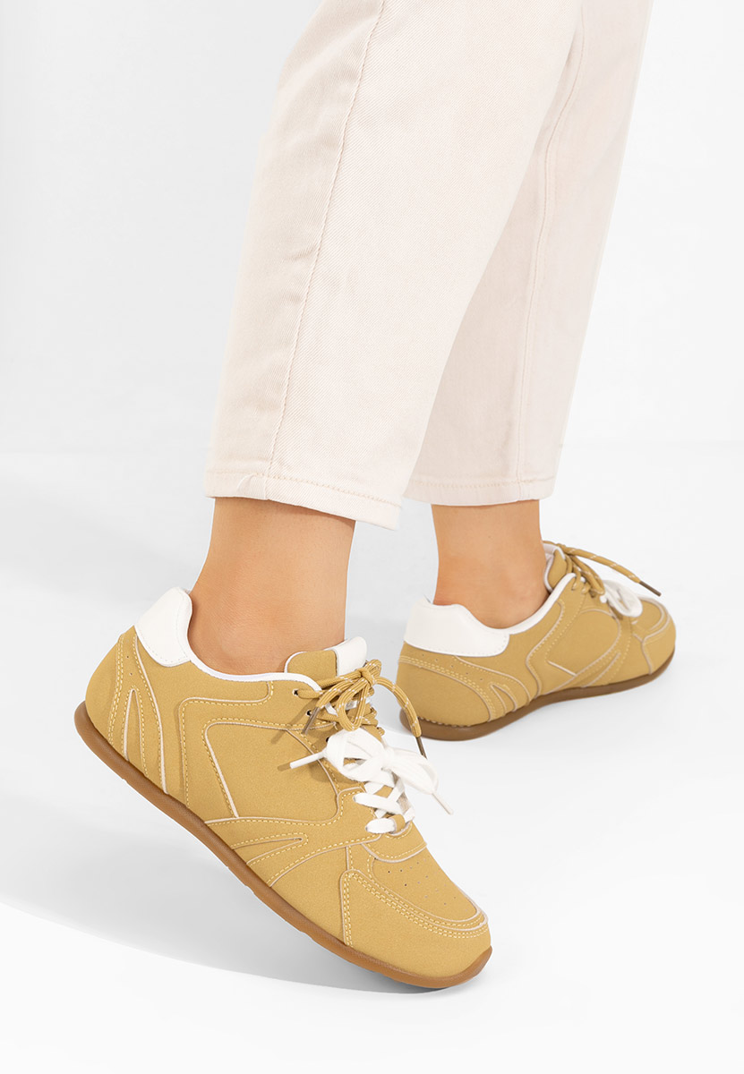 Sneakers dama Victorya galbeni