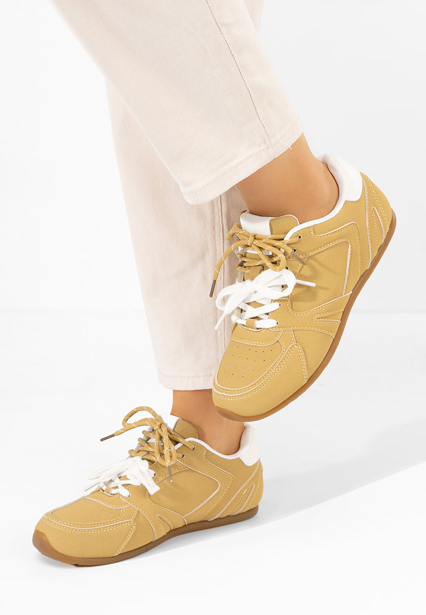 Sneakers dama Victorya galbeni