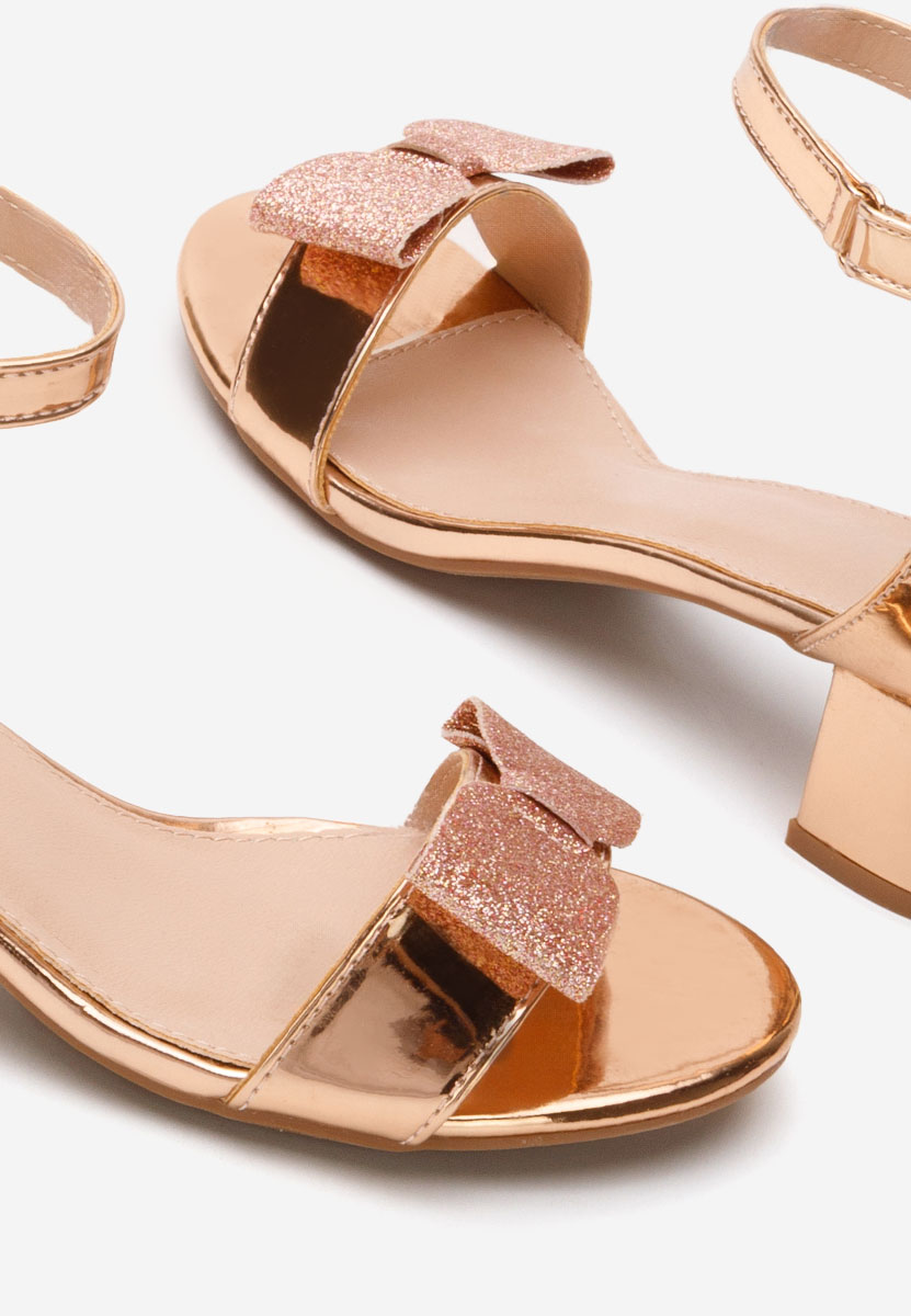 Sandale fete Mauridia champagne