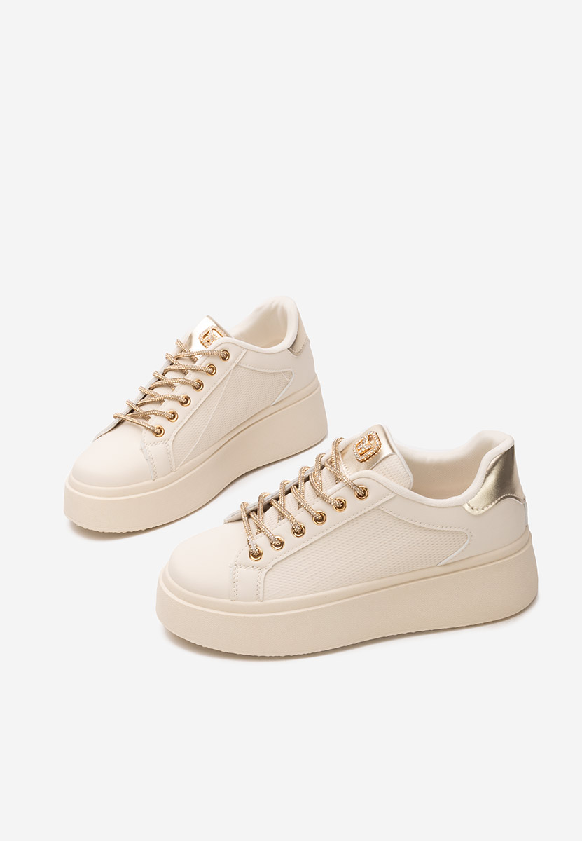 Sneakers cu platformă Shauna bej Sneakers cu platformă Shauna bej