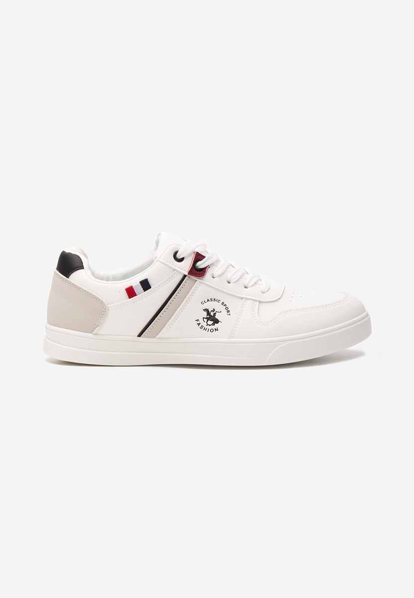 Sneakers barbati Myke albi