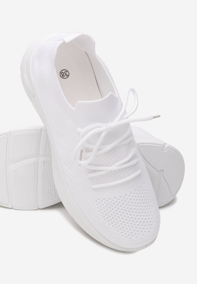 Pantofi sport dama Tamyla albi