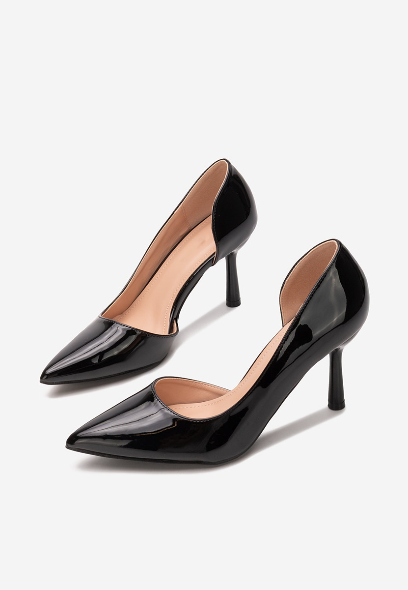 Pantofi stiletto Rannya negri
