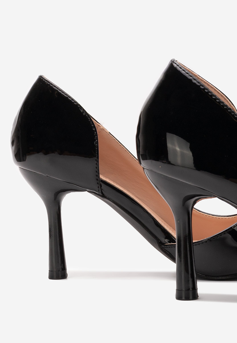 Pantofi stiletto Rannya negri
