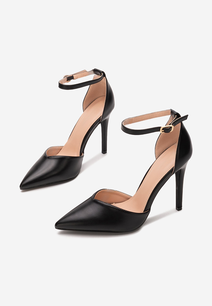 Pantofi cu toc stiletto Jalisa negri