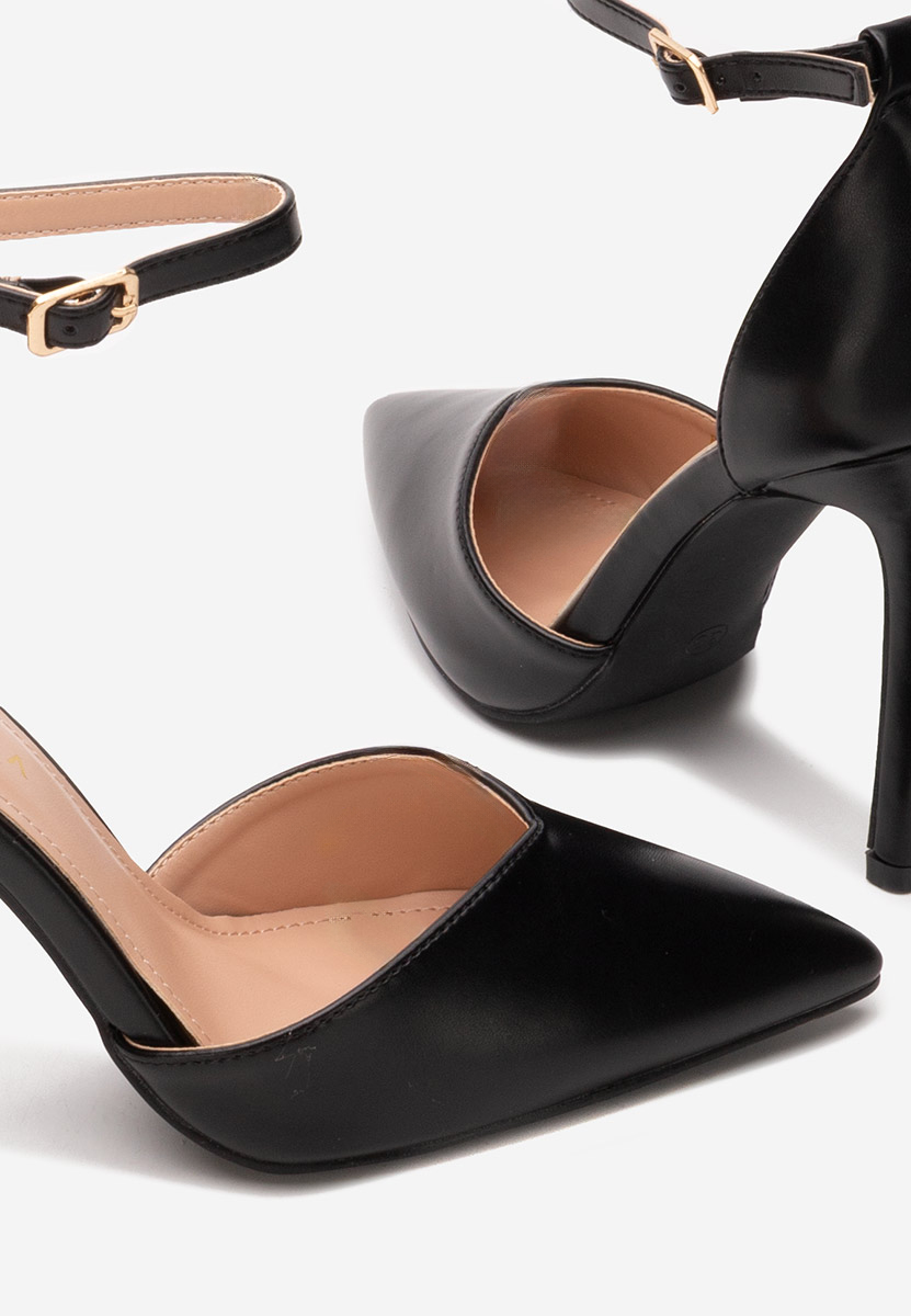 Pantofi cu toc stiletto Jalisa negri