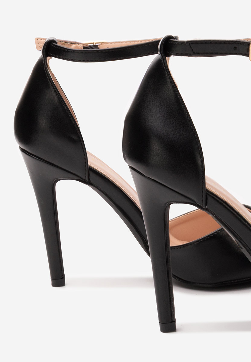 Pantofi cu toc stiletto Jalisa negri