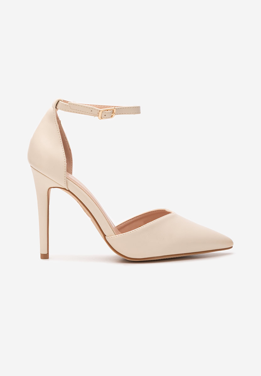 Pantofi cu toc stiletto Jalisa bej