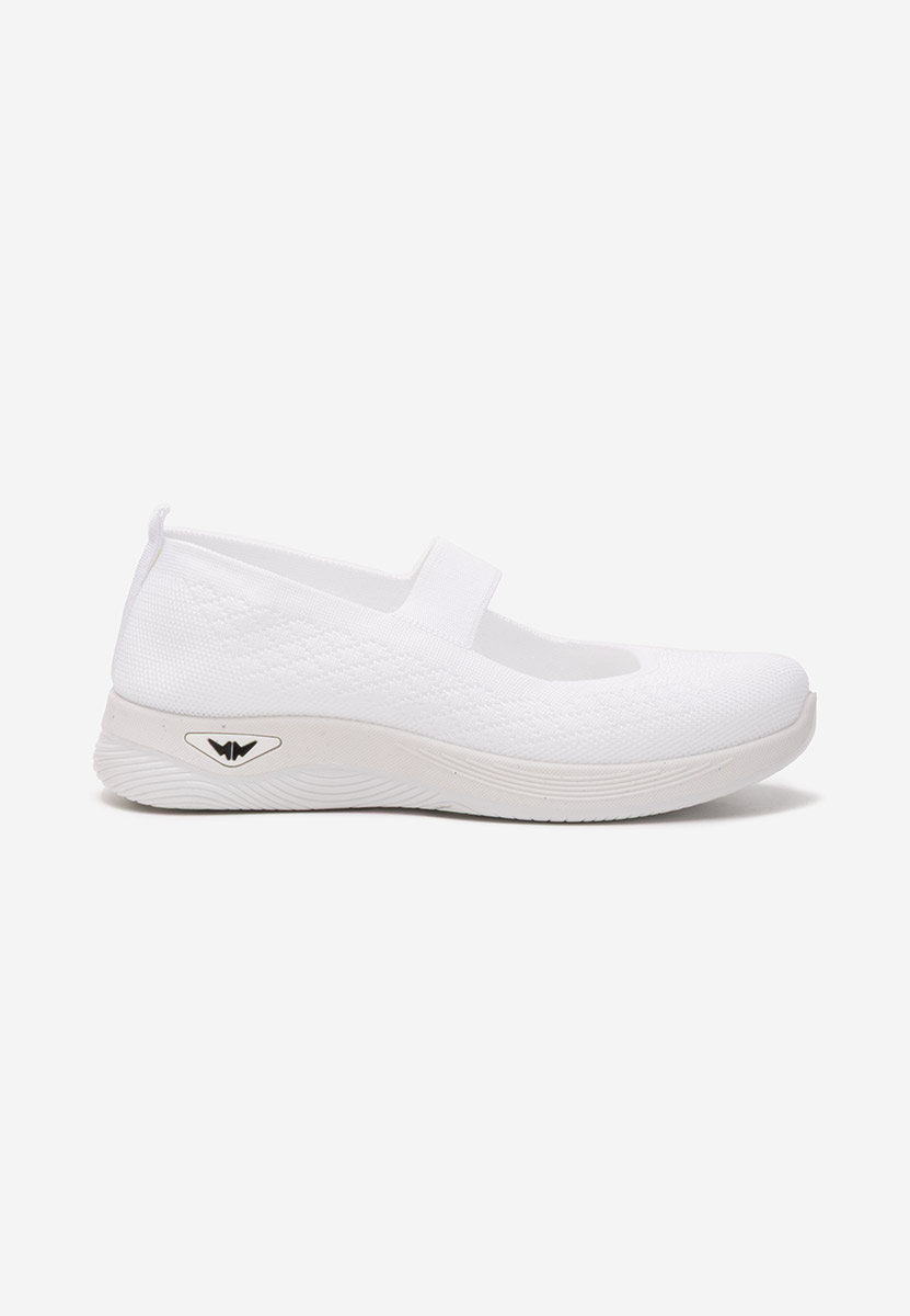 Pantofi casual dama Wonda albi