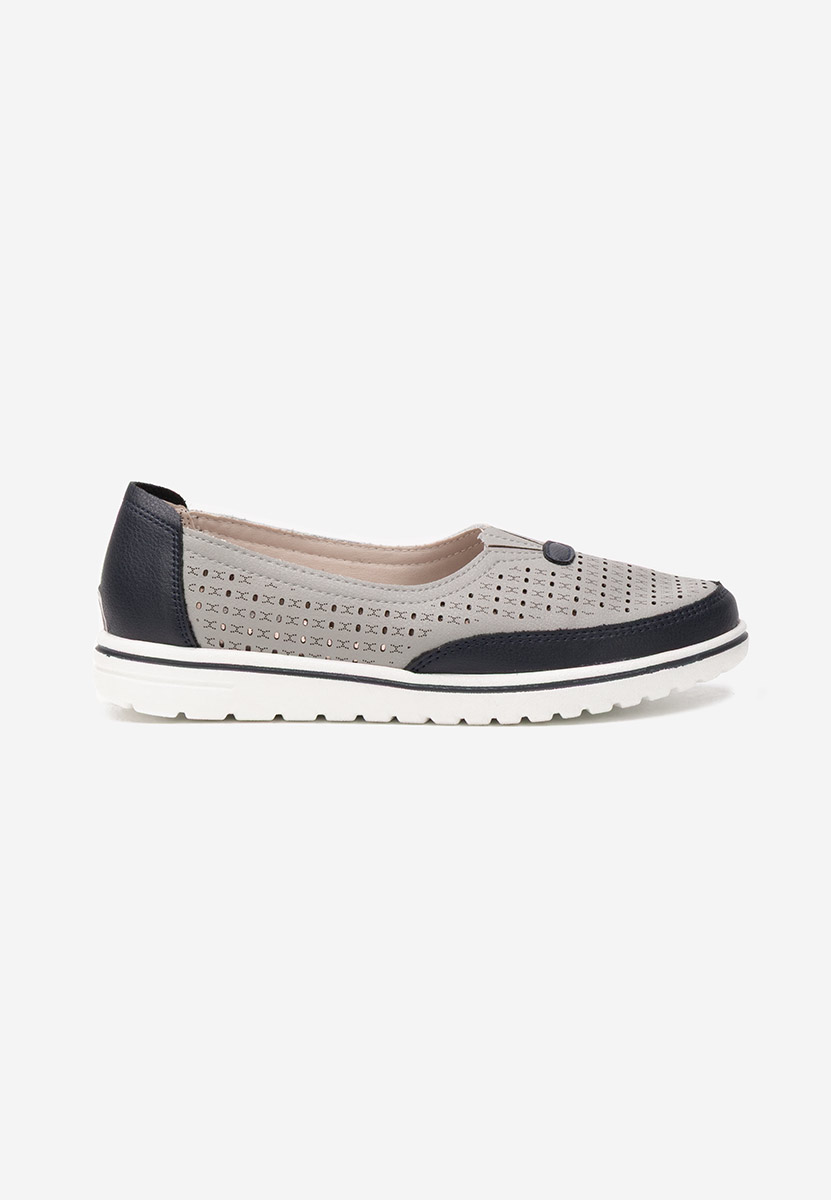 Pantofi casual dama Mistia gri