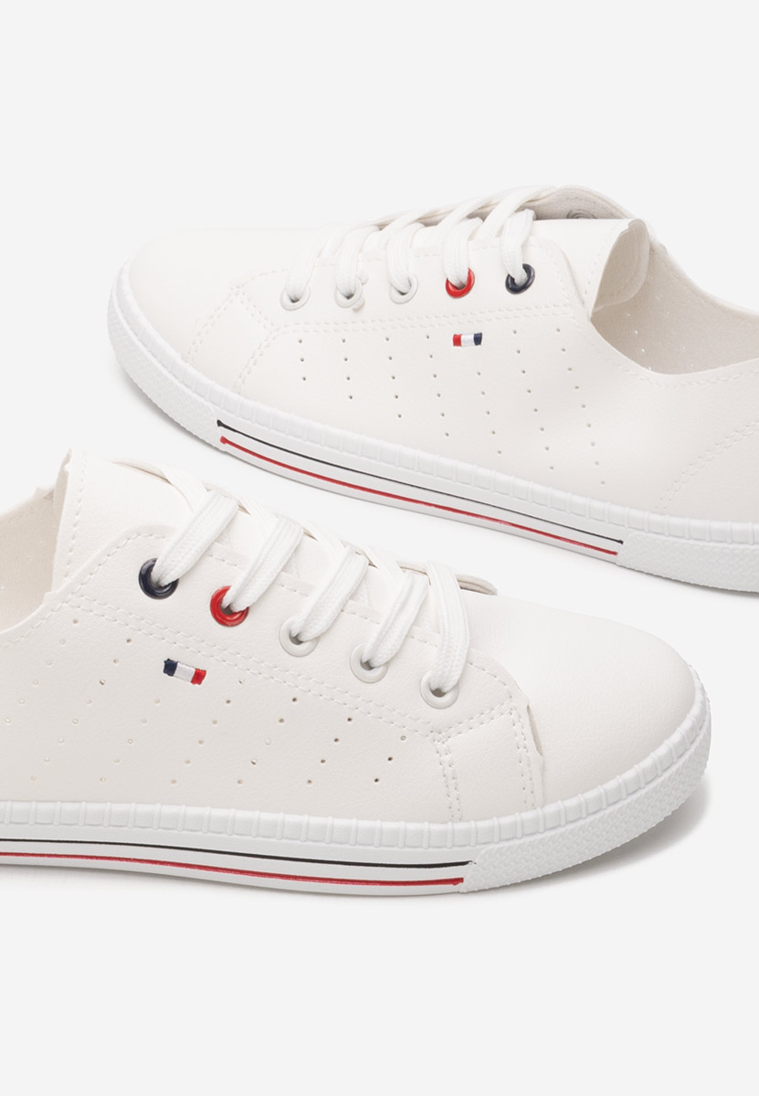 Pantofi casual damă Debbra albi