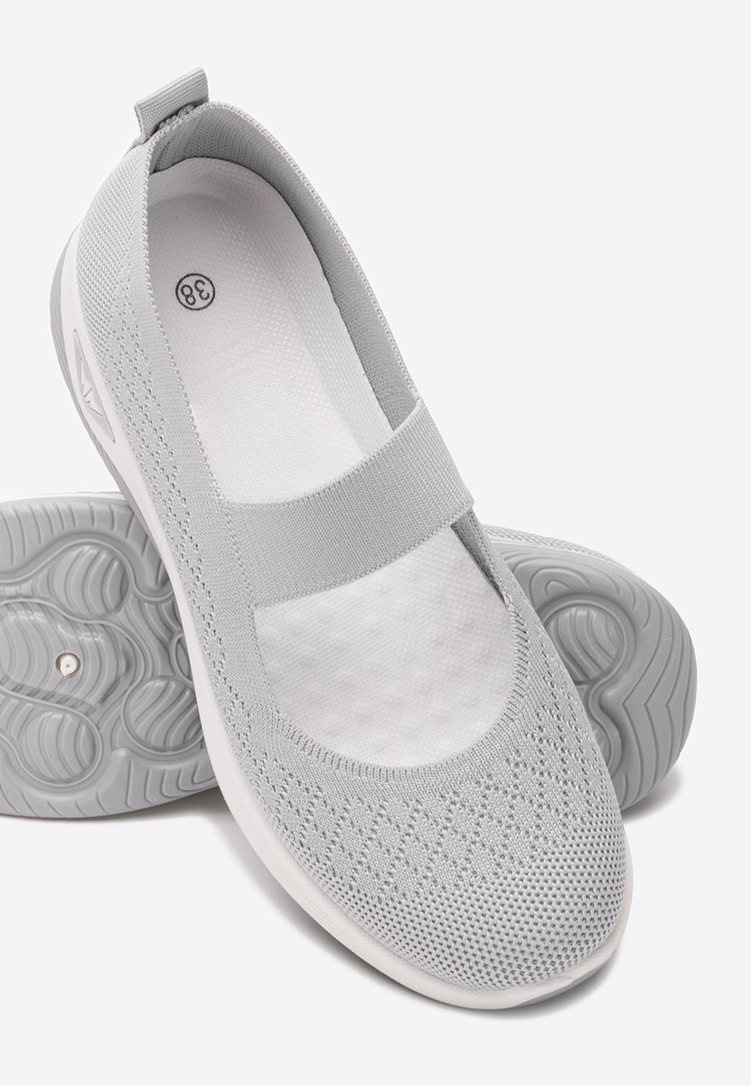 Pantofi casual dama Wonda gri