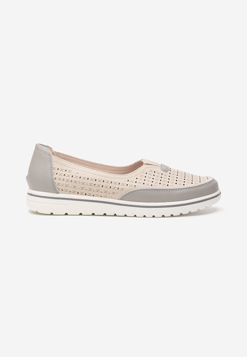 Pantofi casual dama Mistia bej