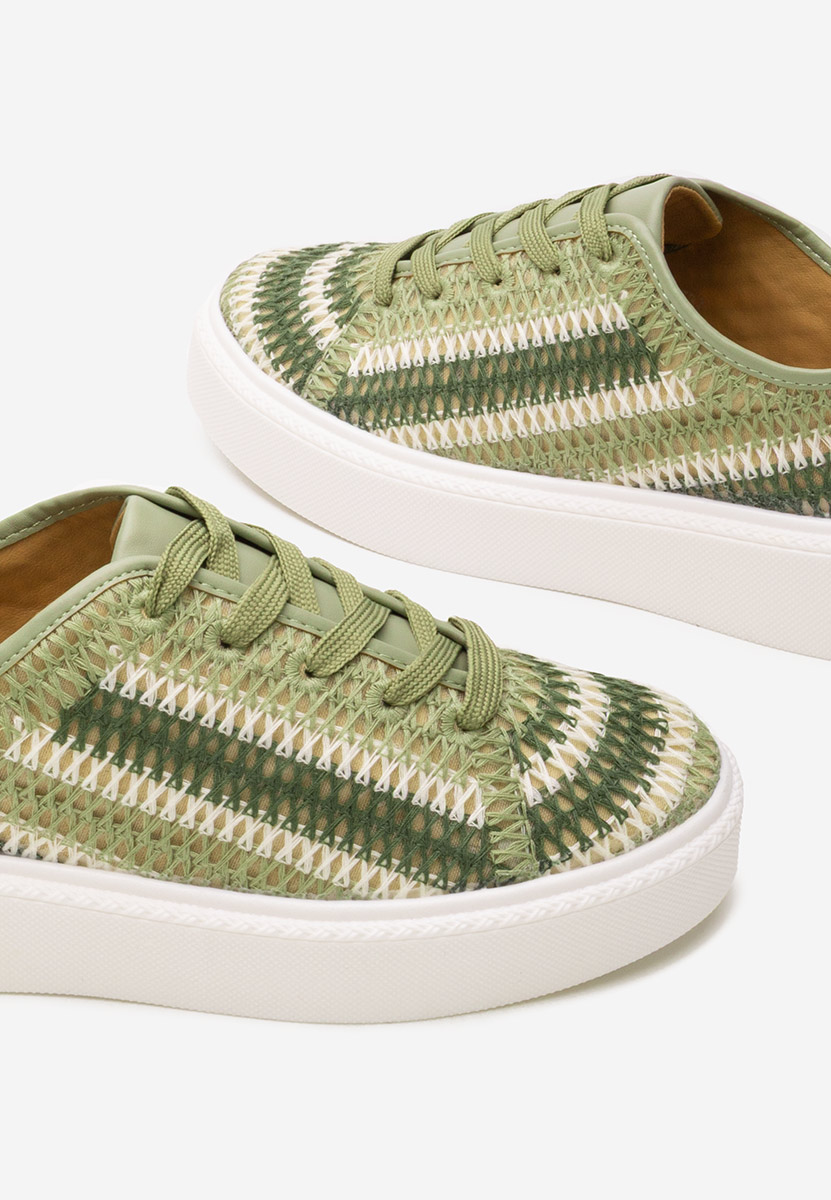 Sneakers dama Tamysa verzi Sneakers dama Tamysa verzi