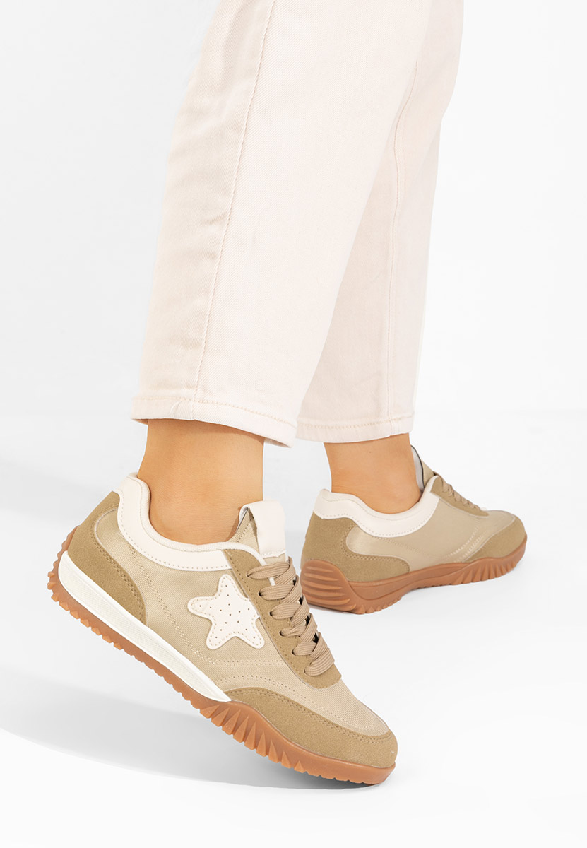 Sneakers dama Calira kaki
